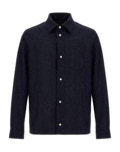 Куртка-рубашка с карманами, синий Herno