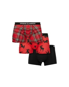 Боксеры Set Of 3s, красный Urban classics