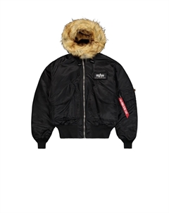 Зимняя куртка 45P Hooded Custom, Black Alpha industries