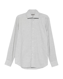 Рубашка с длинными рукавами, серый Corneliani