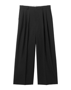 Брюки свободного кроя Nate, Black Weekday