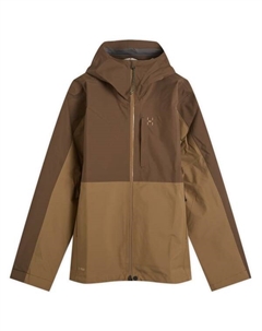 Водонепроницаемая куртка Front Proof II, Woodland Brown & Teak Brown Haglöfs