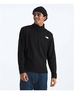 Мужская флисовая кофта Cedar Trail Grid с молнией ¼, TNF Black The north face