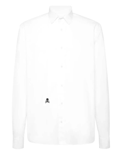 Декорированная рубашка, белый Philipp plein