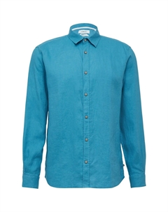 Рубашка на пуговицах классического кроя, Turquoise S.oliver