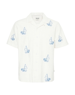 Рубашка на пуговицах классического кроя SDOTTILD, Off white Solid