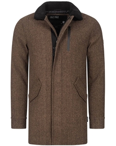 Демисезонное пальто, mottled brown Indicode jeans