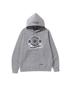 Худи x Neighborhood Relaxed Fit Pullover Hoodie, Grey Bape