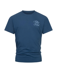 Футболка Blank, Blue/Light blue Indicode jeans