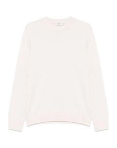 Кашемировый джемпер, нейтральный Sandro