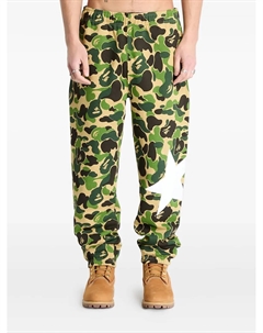 Спортивные брюки abc camo star, зеленый A bathing ape®