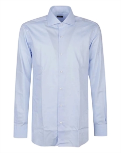 Рубашка из хлопкового поплина, синий Barba