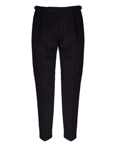 Ретро плиссированные брюки, черный Berwich