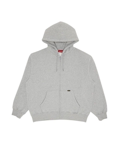 Толстовка Work Zip Up Hooded Sweatshirt, Heather Grey Supreme