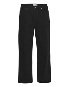 Джинсы свободного кроя SDMILO, Black denim Solid