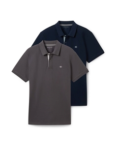 Футболка, marine blue/Dark grey Tom tailor