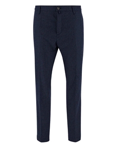 Брюки из шерсти со стрелками, синий Jacob cohen