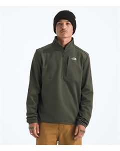Мужская флисовая кофта TNF Performance с застежкой-молнией ¼, New Taupe Green The north face