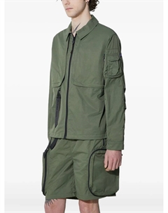 Утилитарная рубашка-куртка с защитой от ультрафиолета, зеленый Alpha industries