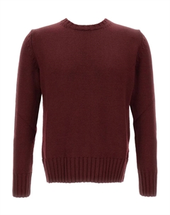 Рифленый свитер с круглым вырезом, красный Customer lovers