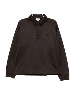 Рубашка поло с нашивкой-логотипом, коричневый Lacoste