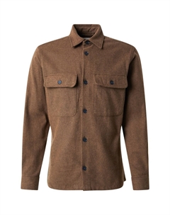 Рубашка на пуговицах классического кроя  RAYLE, Light brown/Dark brown Jack & jones