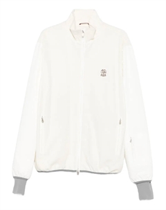 Жакет из шерстяной смеси, белый Brunello cucinelli