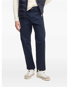 Прямые брюки с застежкой на пуговицах, синий Gant