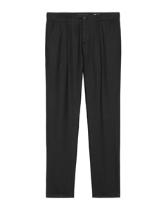 Обычные брюки со складками спереди Marc OPolo Osby, Black Marc o'polo