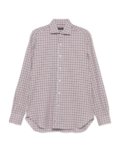 Рубашка в клетку, красный Barba