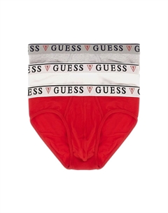 Трусы BRIAN HERO, mottled grey/Red/White Guess