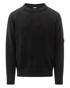 Свитер с круглым вырезом, серый C.p. company