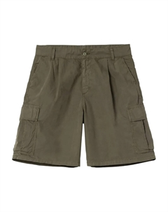 Плиссированные карго-шорты, зеленый Carhartt wip