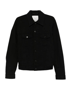 Куртка на пуговицах с отложным воротником, черный Jacob cohen