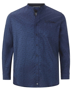 Рубашка на пуговицах Comfort fit Leifbjorn, Dark blue Jan vanderstorm