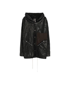 Худи Denim Tour Hoodie, Black/Brown/Black Rick owens