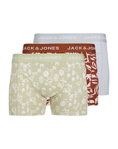 Боксеры  JACCORALS, Auburn/Grey/Khaki Jack & jones