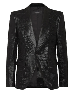 Блейзер с заостренными лацканами, черный Dsquared2