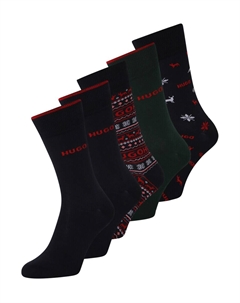 Носки XMAS, Navy/Fir Hugo