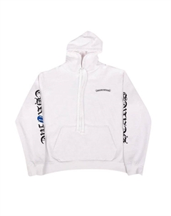 Худи Rolling Stones Hoodie, White/Blue Chrome hearts