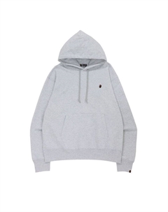 Худи Ape Head One Point Relaxed Fit Pullover Hoodie, Grey Bape