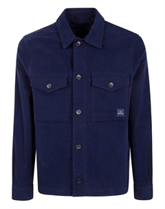 Куртка с застежкой на пуговицы и карманами, синий Paul smith