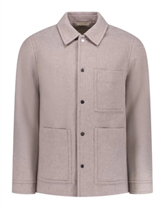 Рубашка-куртка с накладными карманами, нейтральный Woolrich