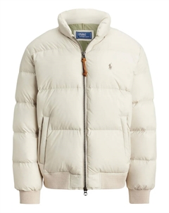 Стеганый бомбер, нейтральный Polo ralph lauren