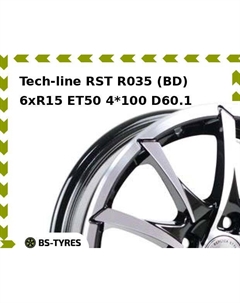 Колесный диск Tech Line Tech-line RST R035 (BD) 6xR15 ET50 4*100 D60.1 Tech line
