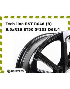 Колесный диск Tech Line Tech-line RST R046 (B) 6.5xR16 ET50 5*108 D63.4 Tech line