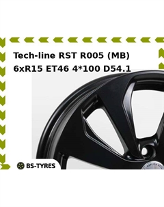 Колесный диск Tech Line Tech-line RST R005 (MB) 6xR15 ET46 4*100 D54.1 Tech line
