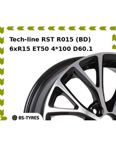 Колесный диск Tech Line Tech-line RST R015 (BD) 6xR15 ET50 4*100 D60.1 Tech line