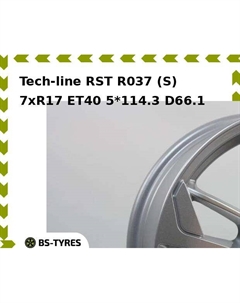 Колесный диск Tech Line Tech-line RST R037 (S) 7xR17 ET40 5*114.3 D66.1 Tech line
