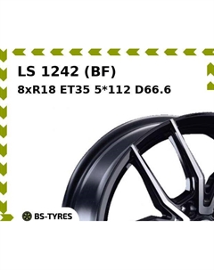 Колесный диск LS 1242 (BF) 8xR18 ET35 5*112 D66.6 Ls